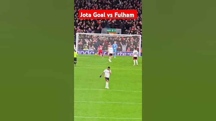Jota Goal vs Fulham | Liverpool vs Fulham (2-2) #gakpo #liverpool #fulham #allgoals #premierleague