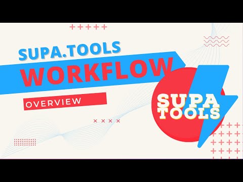 Supa Tools Overview - Facebook Collecting Emails Workflow