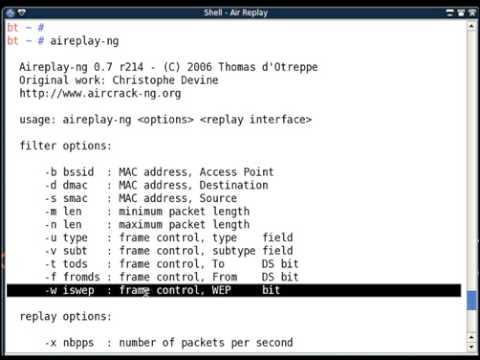 SecurityTube.Net : AireplayNG (Part 2)