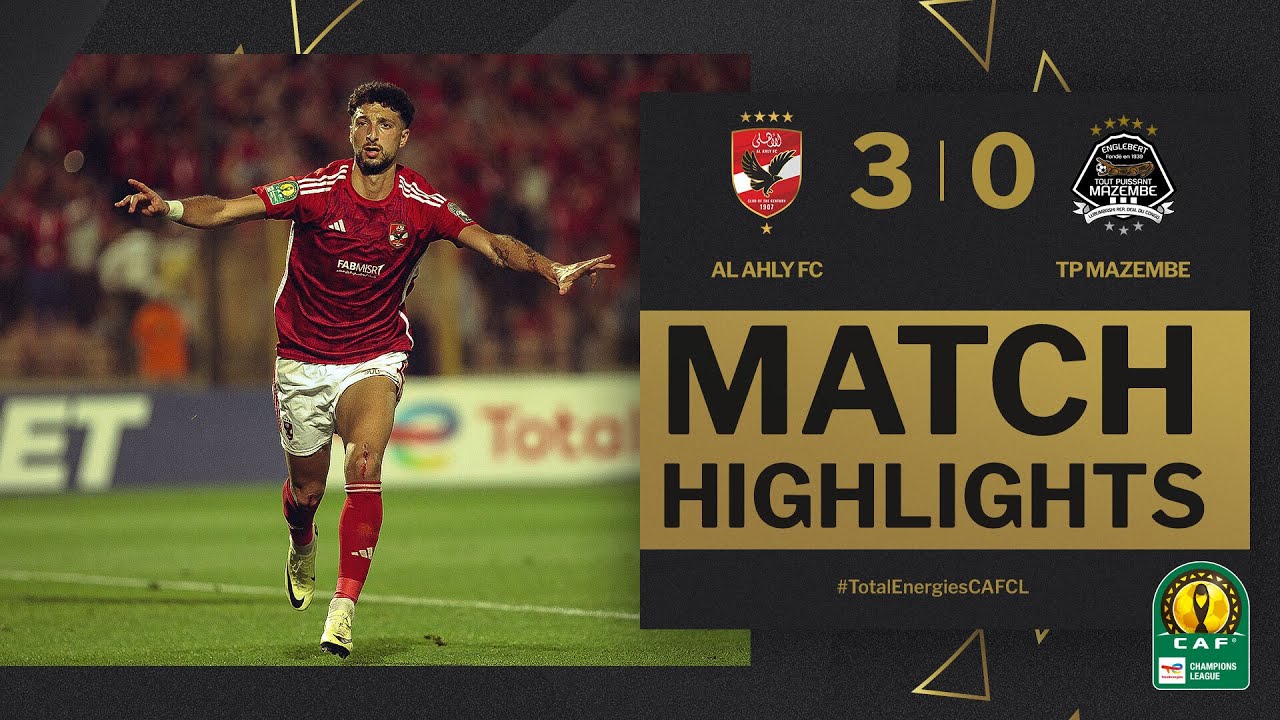  TotalEnergiesCAFCL  HIGHLIGHTS  Al Ahly FC  TP Mazembe  Semi Finals 2nd leg Leg  202324