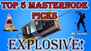 Top 5 Masternode Coins For Explosive Roi