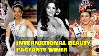 14 Indian beauties who won international beauty pageants