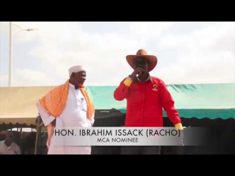 Ibrahim Issack HON IBRAHIM ISSACK AKA RACHO ADDRESSING THE RESIDENTS OF MANDERA. - YouTube