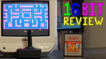 Ms. Pac-Man Atari 2600 Mini Review - 16 Bit Game Review