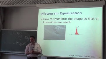 Photogrammetry I - 04b - Histograms and Point Operators (2015)