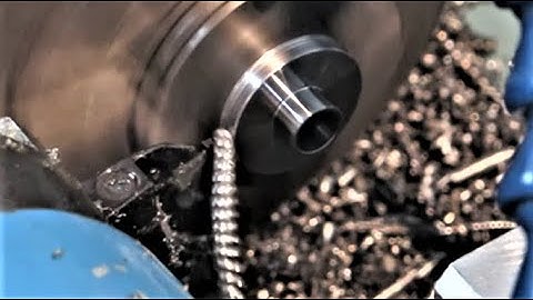 Parting steel on a small cnc lathe using Kennametal tool