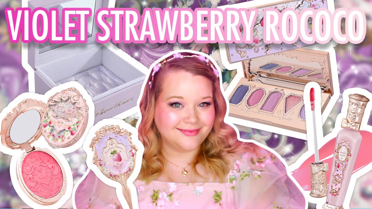 Flowerknows Rococo Flower Knows Violet Strawberry Rococo FULL COLLECTION | Beauty Try-On ...
