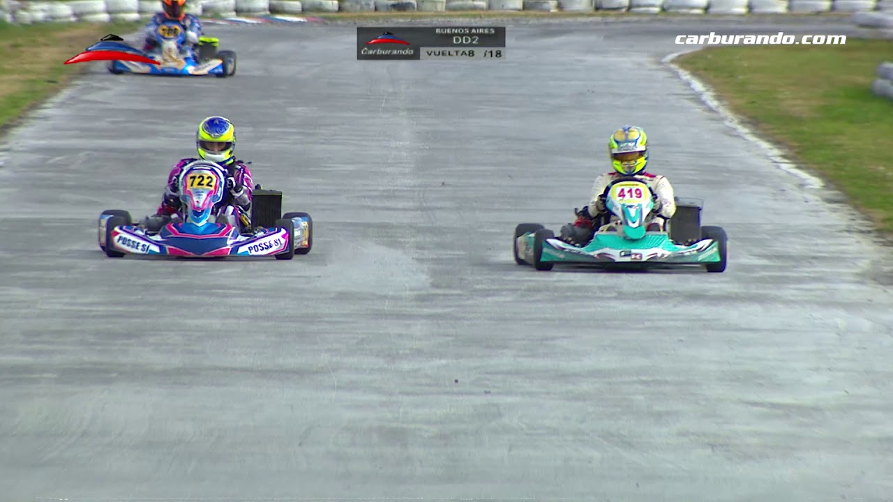 Tremenda pelea en Karting - YouTube