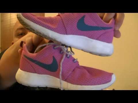Nike Roshe One Girls' Grade School Running Shoes BlackPink BlastWhiteGamma Blue sku:99729013 Nike Roshe One Girls' Grade School Running Shoes BlackPink BlastWhiteGamma Blue sku:99729013