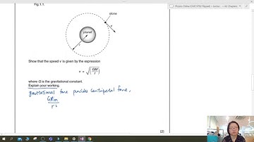 [Archived] Orbital Mechanics Examples | A2 Gravitational Fields | Cambridge A Level Physics