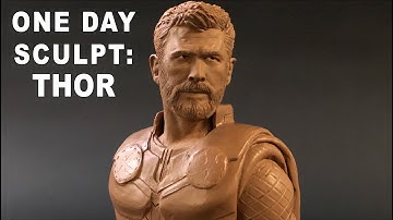 One Day Sculpt: Thor - Timelapse