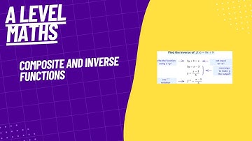 A Level Maths- Composite and Inverse Functions