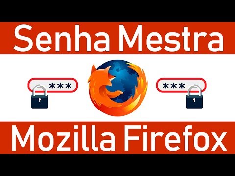 Vídeo: Como Colocar Uma Senha No Mozilla