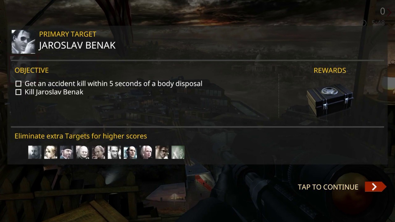 Hitman sniper-How to use fan to dispose two body