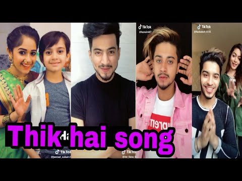 thik-hai-song-||-funny-tik-tok-musically-video-||-jannat-zubair,-mr.-faisu,-hasnaink-khan,