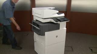 Installation of Y1G00A LaserJet Inner Finisher on HP LaserJet MFP E725 & E778 - Perth HP Printers