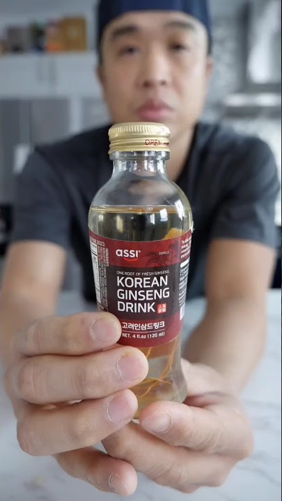 LEVEL UP with Korean Ginseng Drink | Mukbang ASMR #shorts #trending #viral