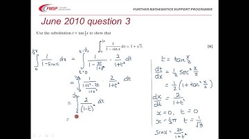 FMSP Revision: OCR FP2 June 2010 Qu 3 - Integration