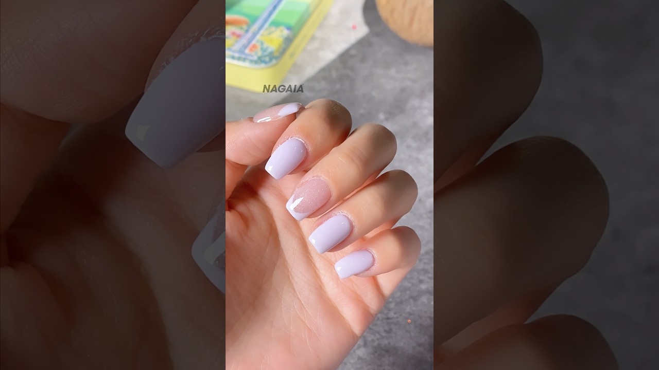 Ever tried with a v cut French tip nails dipping !? 💅✨follow my step by step tutorial 