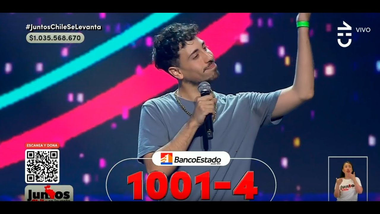 RUTINA completa DIEGO URRUTIA en JUNTOS CHILE SE LEVANTA