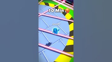 1 sec, 1 min and 10 min laser tracer #shorts #viral #stumbleguys