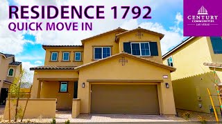 $425k New Home 1792 SqFt by Century Communities l Quick Move in Skye Canyon Las Vegas