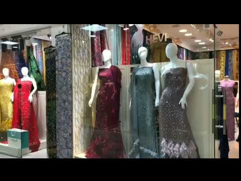 جولة في دهوك بسوق الأقمشة موديلات قماش جلى كردي لعيد نوروز