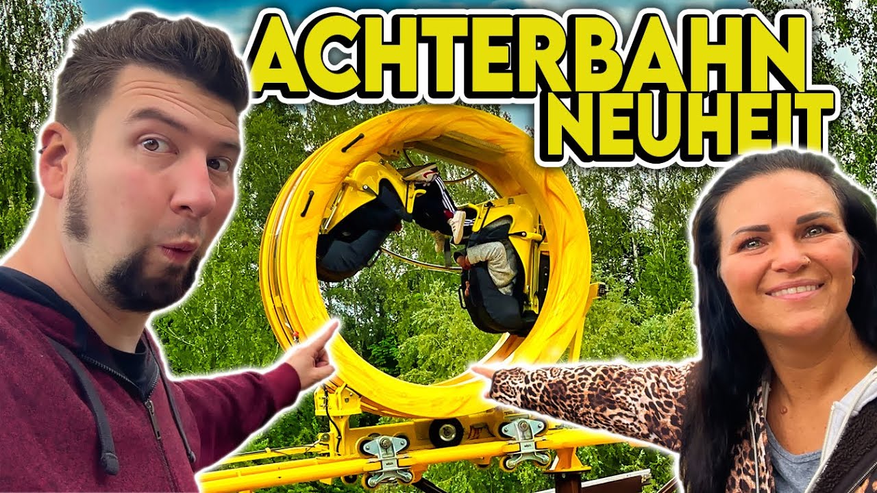 Achterbahn-Neuheit im RASTI-LAND! Strohnado - die neue Looping-Achterbahn im Test | FunVlog 