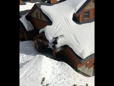Skier Slams HARD