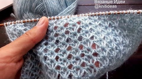 Very Easy 2 Row Repeat Knit Pattern!