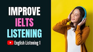 IELTS Listening Practice | Listening for English Learners | English Listening 1 ✔