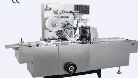Automatic transparent BOPP film overwrapping equipment paper box Cellophane packaging Machine