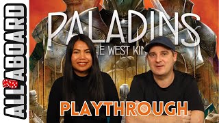 PALADINS OF THE WEST KINGDOM | Boardgame | How to Play and Full 2-Player Playthrough