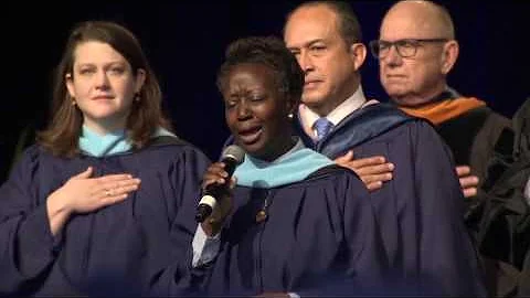 WGU 2017 Winter Commencement National Anthem- Debr...