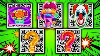 🎁 5 Gizli Qr Kodunu Tara 💥 100 Şeker Qr Kodu Da Brawl Stars