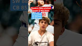Random Filthy Pitcher: Will Klein (week 2) #sports #sport #baseball #mlb #news #dodgers #shorts
