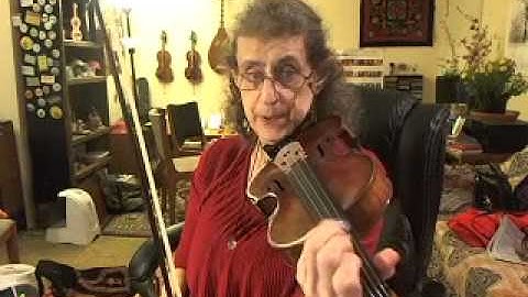 Playing a Turn on Fiddle with Pauline Lerner