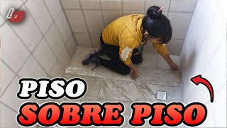 How to Install FLOOR ON FLOOR in bathroom ◽