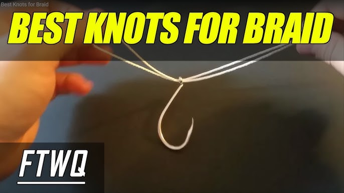 Fishing Knots: Double Uni Knot - How to Tie Braid to Fluorocarbon