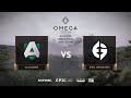 Alliance vs Evil Geniuses, OMEGA League: Europe, bo3, game 1 [Jam & Maelstorm]