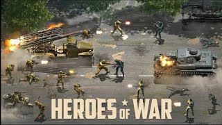 Heroes of War: WW2 Army Games Walkthrough Gameplay All Levels Android,iOS | Heroes of War Level 1-6| screenshot 5