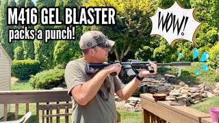 M416 GEL BLASTER REVIEW - THIS THING PACKS A PUNCH! screenshot 1