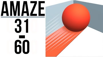 AMAZE! - Gameplay Walkthrough Part 2 - Levels 31-60 (iOS, Android)