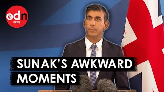 Rishi Sunak's Most Awkward Moments Caught on Camera