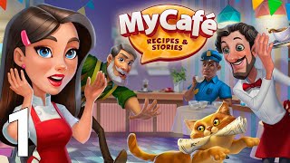 My Cafe — Restaurant Game Gameplay Walkthrough Part 1 - Tutorial (iOS/Android Games) screenshot 1