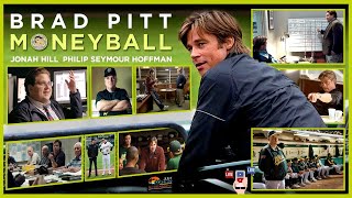 Moneyball | Brad Pitt | Jonah Hill | Philip Seymour Hoffman | Robin Wright | Chris Pratt | [2011]