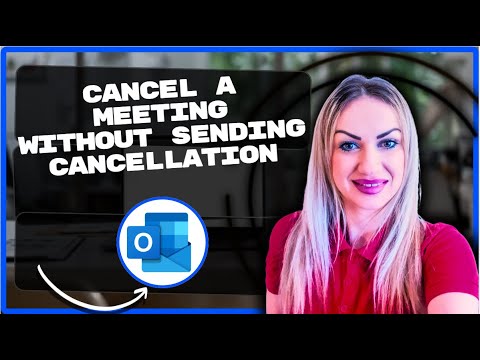How to Cancel Meeting in Outlook Without sending a Cancellation