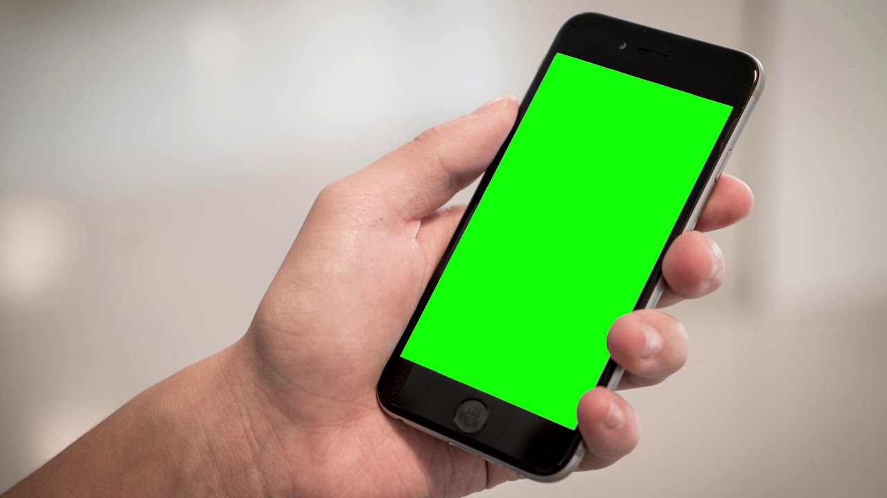how to edit green screen on iphone