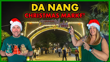 Christmas Markets Exist in Vietnam?! Da Nang Blew Our Minds! 🇻🇳