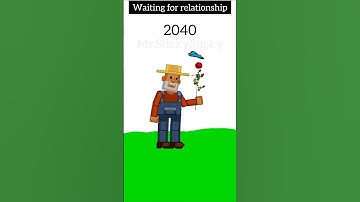 2D,me waiting for relationship , dating advice,#MrStickySticky, #shorts,Drawing cartoons 2, dc2
